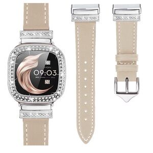 NWT Leather Fitbit Versa 4 Watch Band